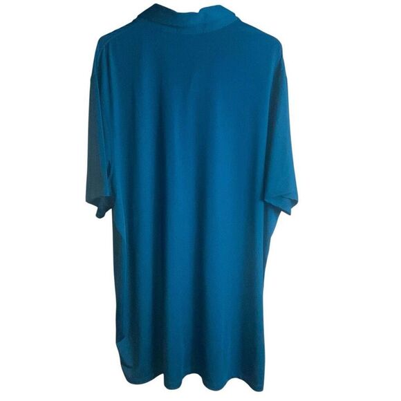 Greyson Polo Shirt Blue Relaxed Collared Sport Golf Wolf Men’s Size XXL - Picture 2 of 4